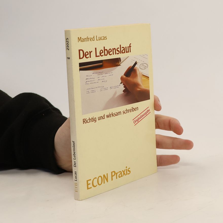Manfred Lucas Der Lebenslauf