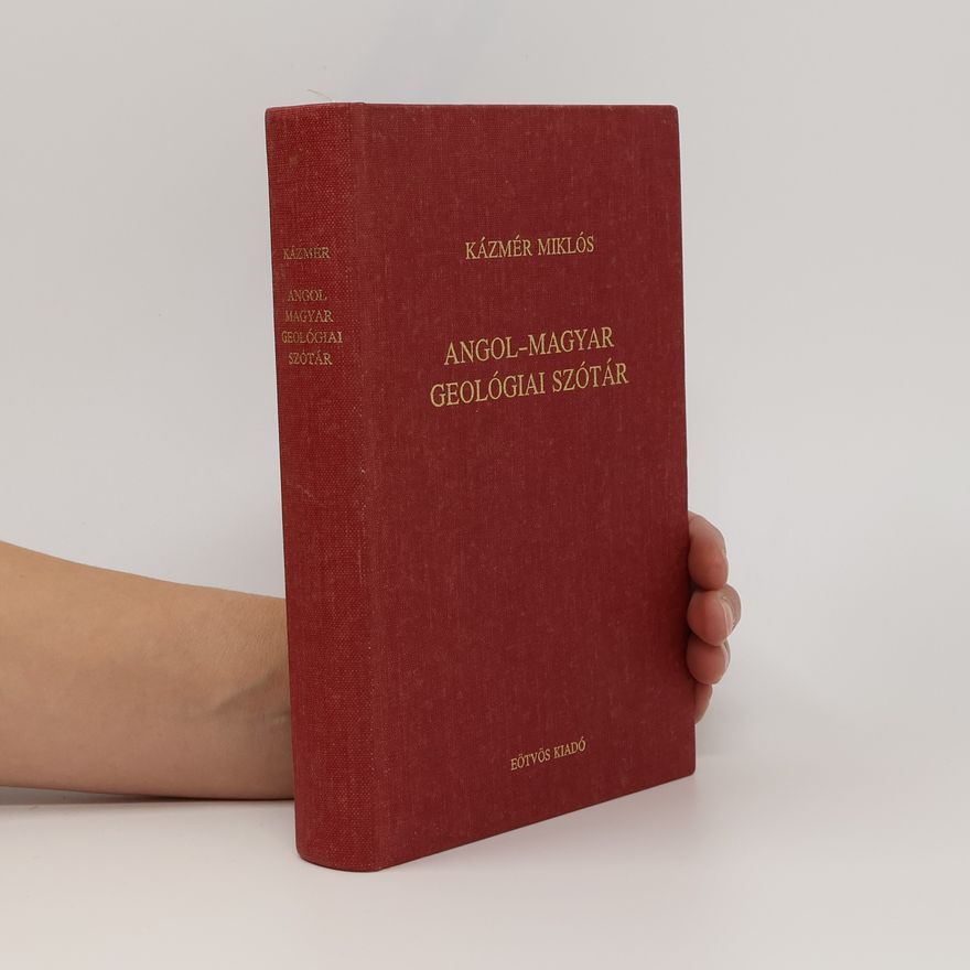 Miklós Kázmér Angol-magyar geológiai szótár