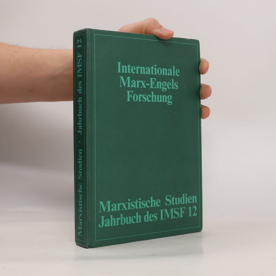 Heinz Jung Internationale Marx-Engels-Forschung