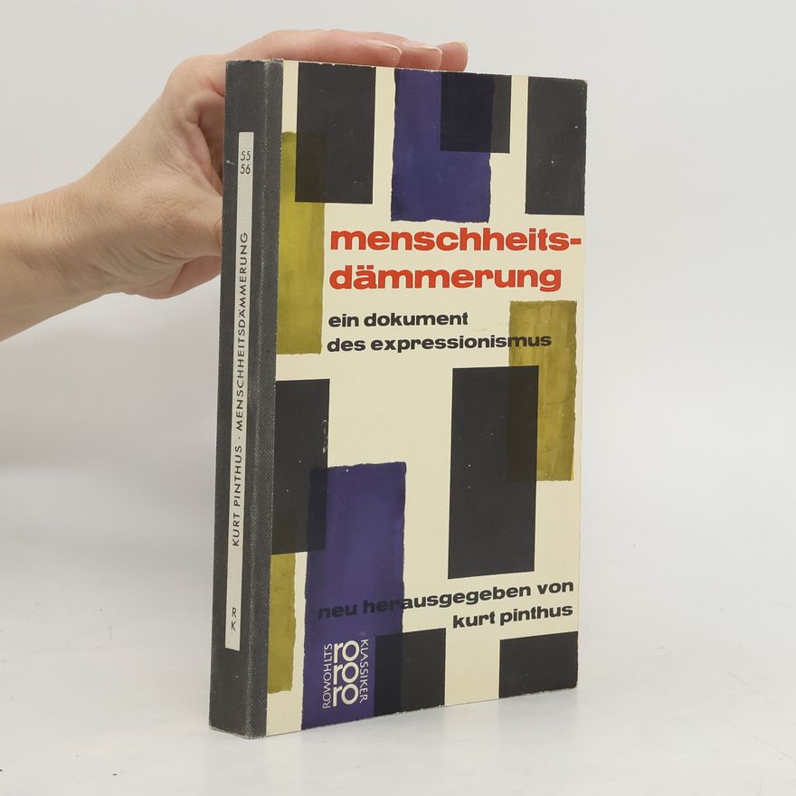 Kurt Pinthus Menschheitsdämmerung