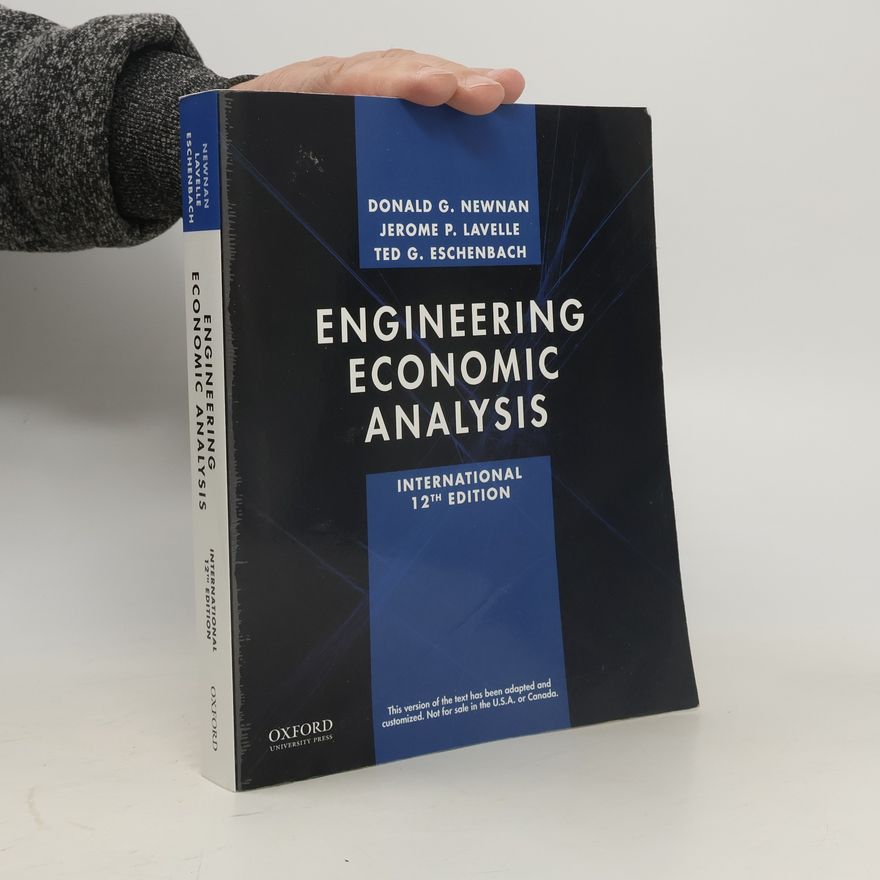 Ted G. Eschenbach Engineering Economic Analysis - 12th Edition