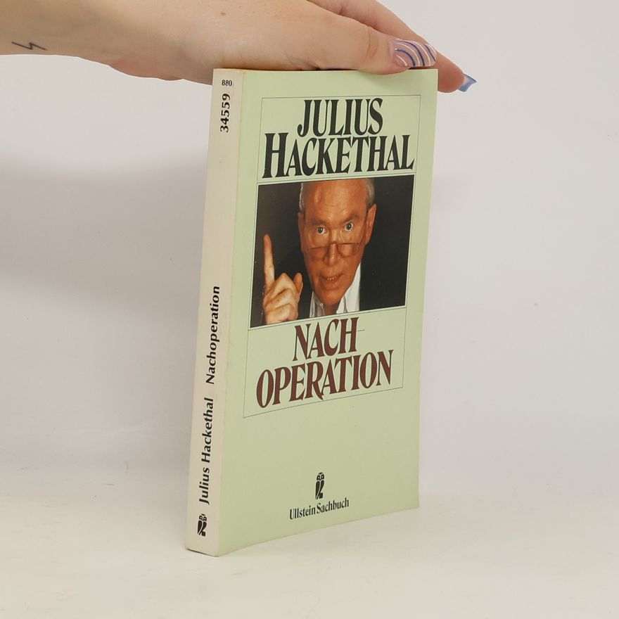 Julius Hackethal Nachoperation