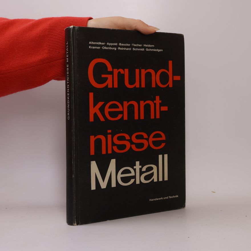 Hans Appold Grundkenntnisse Metall