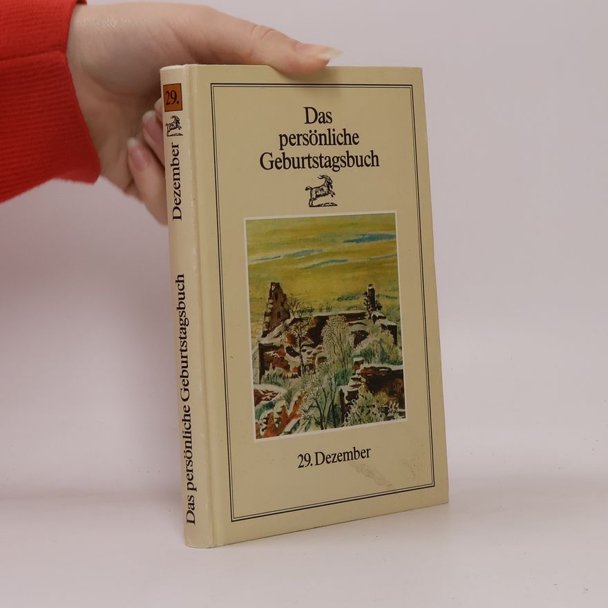 Various authors Das persönliche Geburtstagsbuch