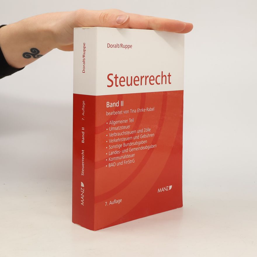 Werner Doralt Steuerrecht Band II