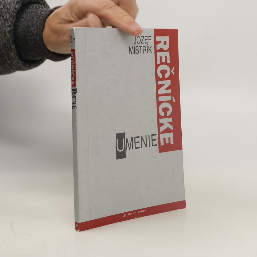 Jozef Mistrík Rečnícke umenie