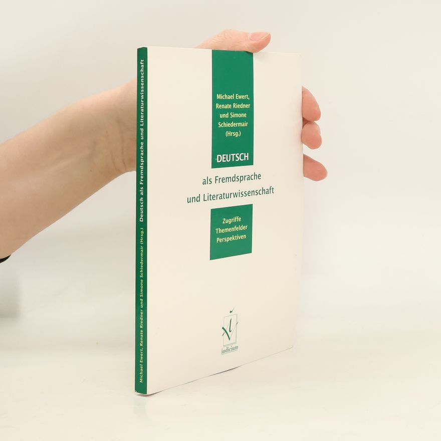 Simone Schiedermair Deutsch als Fremdsprache und Literaturwissenschaft