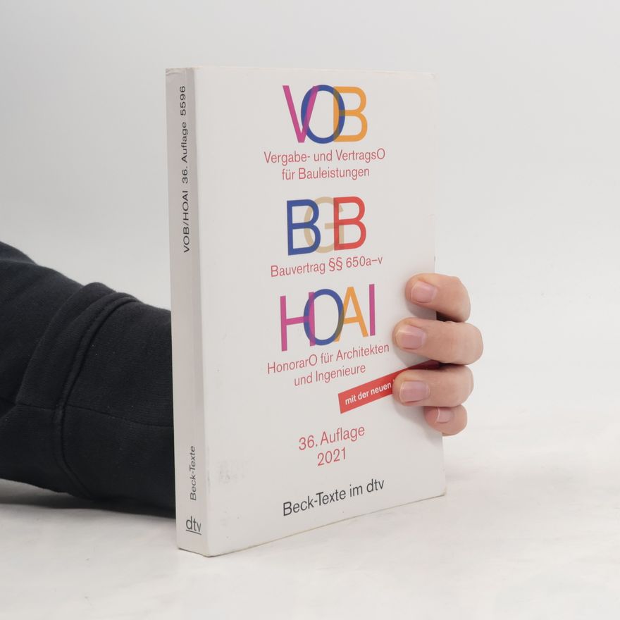 Hans-Ulrich Werner VOB / BGB Bauvertrag / HOAI