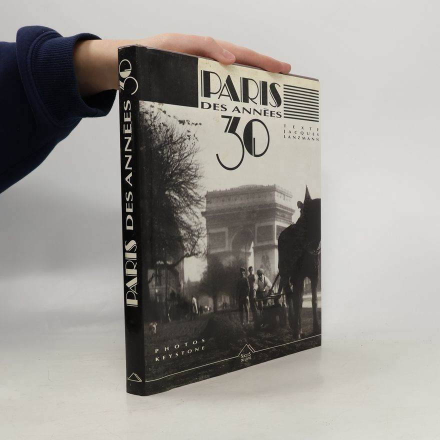 Lanzmann Jacques Paris des années 30