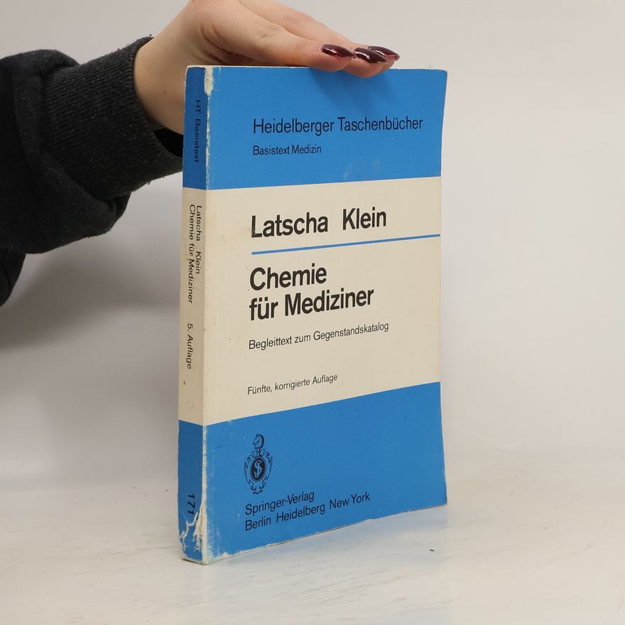 Hans P. Latscha Heidelberger Taschenbücher: Chemie für Mediziner