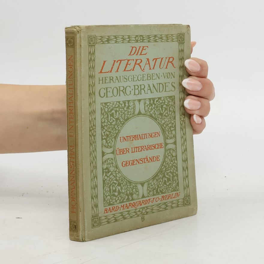 Georg Brandes Die Literatur