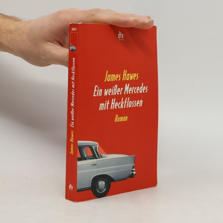 James Hawes Ein weißer Mercedes mit Heckflossen