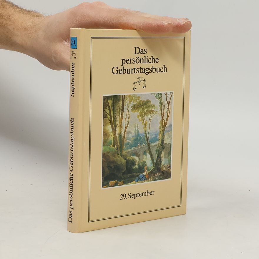 AA.VV. Das persönliche Geburtstagsbuch 29. September