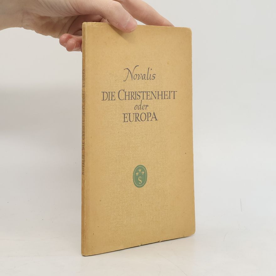 Novalis Die Christenheit oder Europa