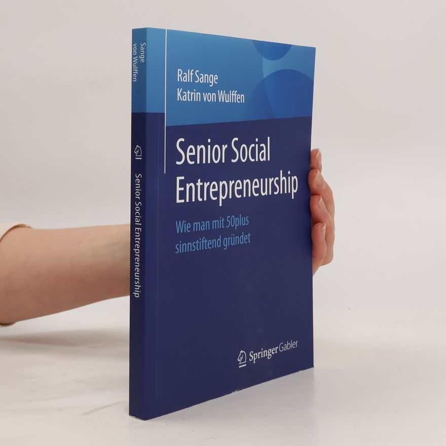 Ralf Sange Senior Social Entrepreneurship