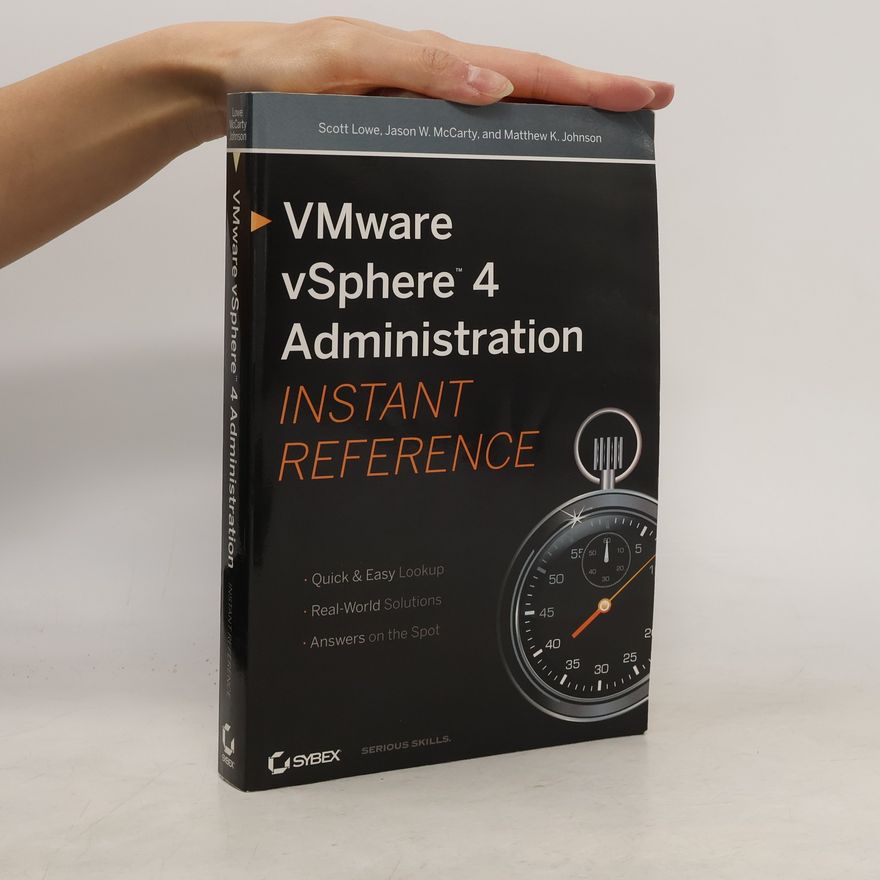 Jason W. McCarty VMware vSphere 4 Administration Instant Reference