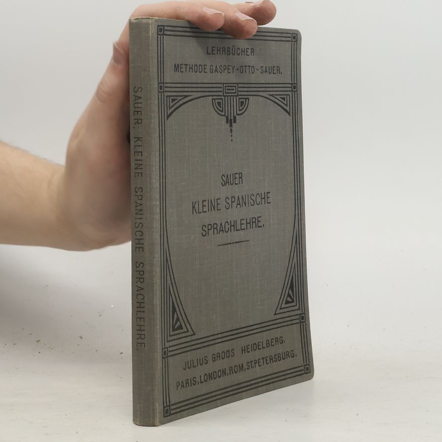 Karl Marquard Sauer Kleine Italienische Sprachlehre