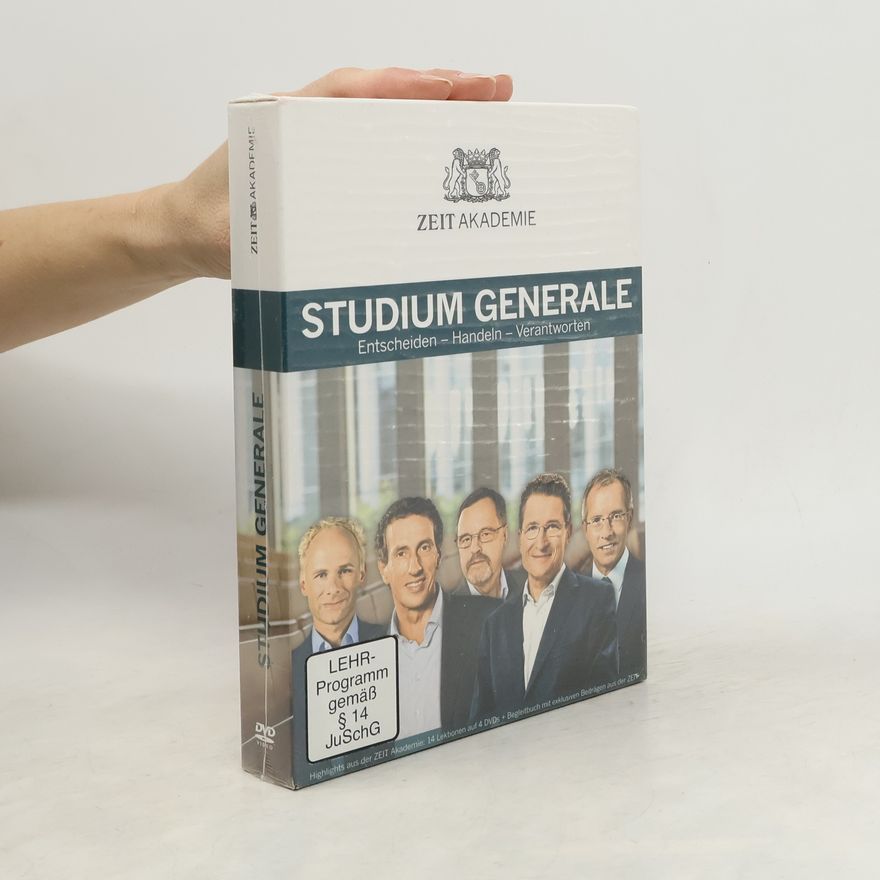Various authors ZEIT Akademie Studium Generale, 4 DVDs + Begleitbuch