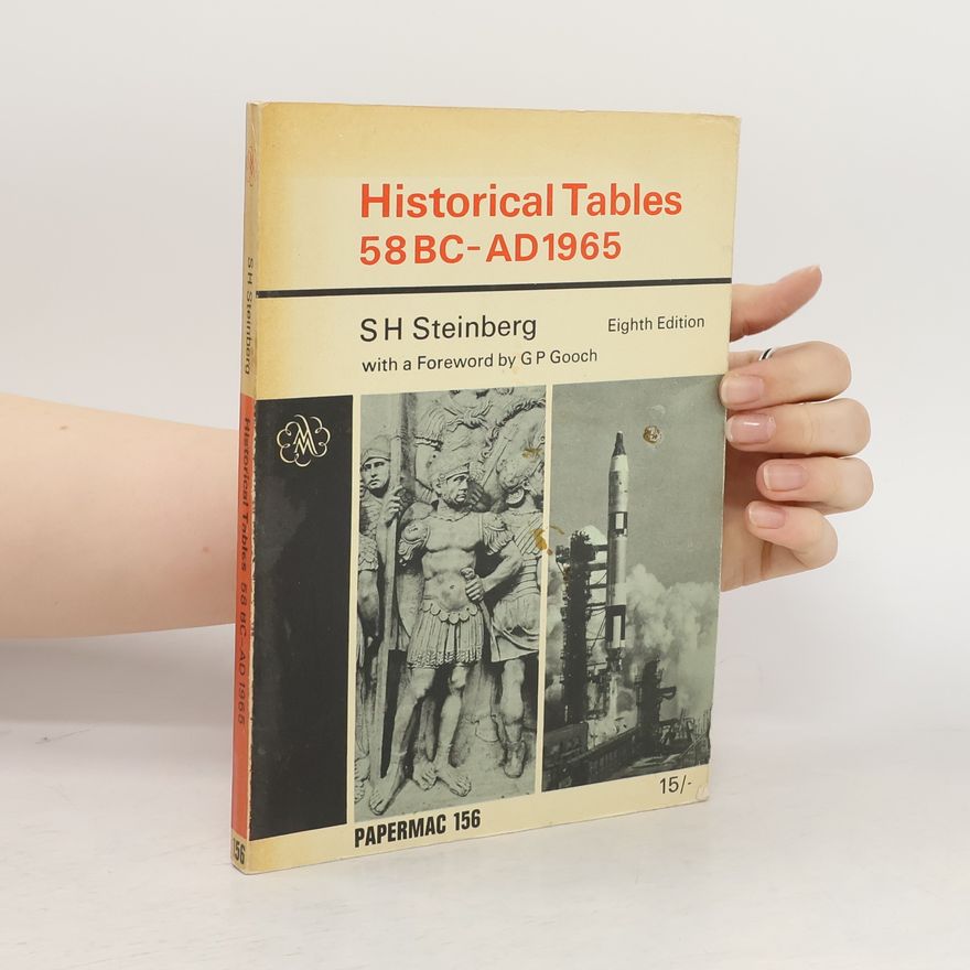 S. H. Steinberg Historical Tables 58 BC-AD1965