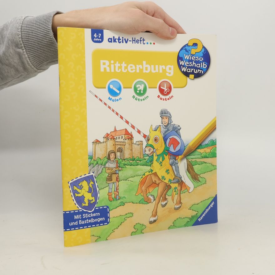 Rolf Bunse Ritterburg: Aktiv-Heft: Malen, Rätseln, Basteln. Mit Stickern und Bastelbogen