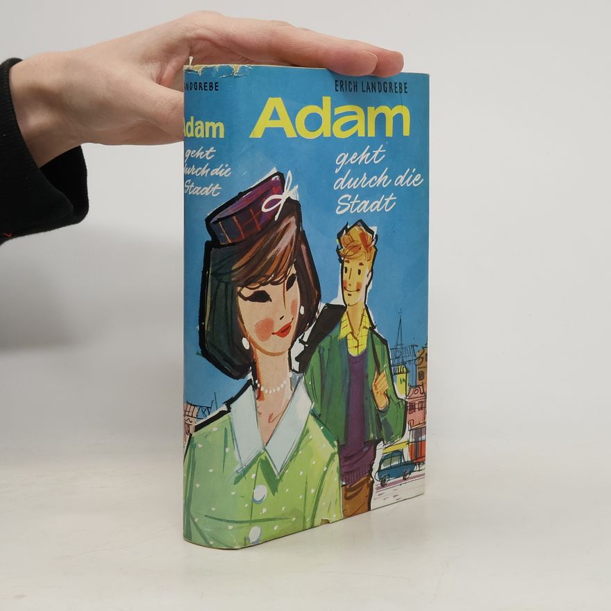 Erich Landgrebe Adam geht durch die Stadt