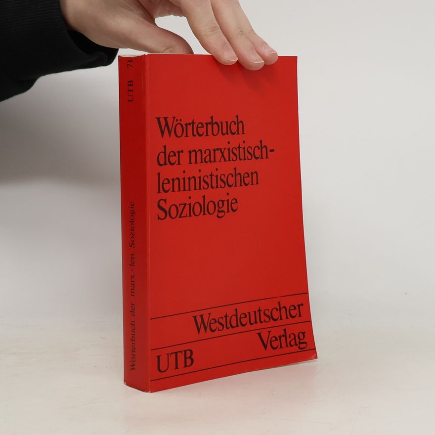 Georg Aßmann Wörterbuch der marxistisch-leninistischen Soziologie