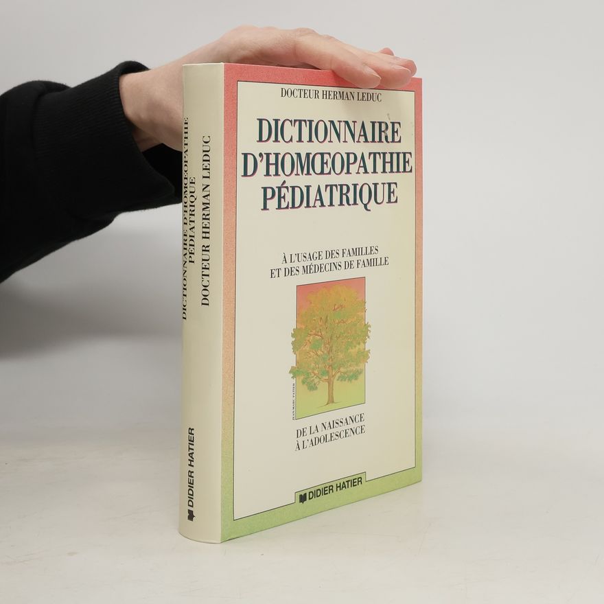 Jean-Marc Patier Dictionnaire d'homoeopathie pédiatrique