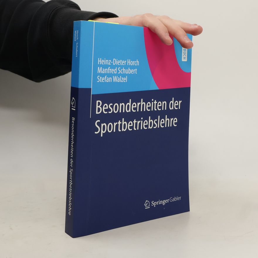 Stefan Walzel Besonderheiten der Sportbetriebslehre