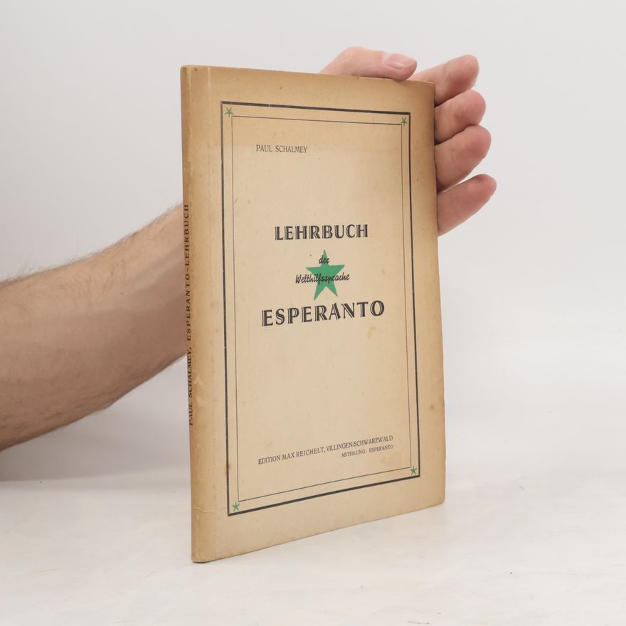 Paul Schalmey Lehrbuch Esperanto
