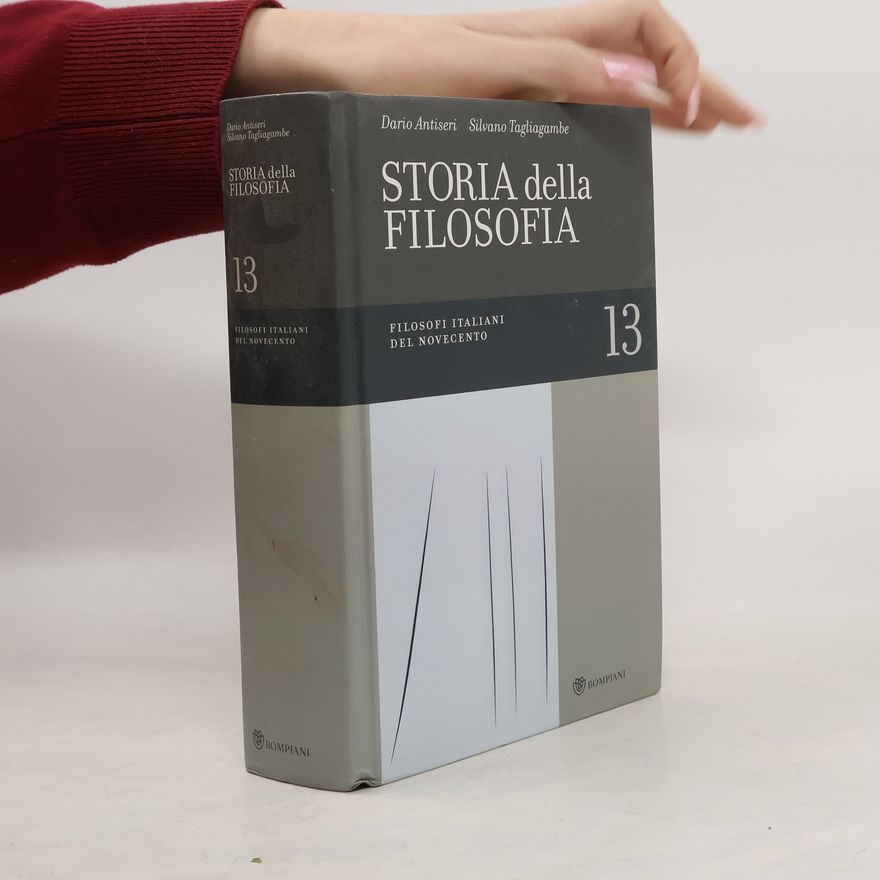 Silvano Tagliagambe Storia della filosofia 13