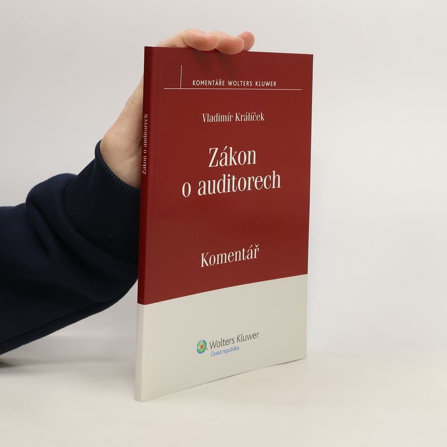 Vladimír Králíček Zákon o auditorech