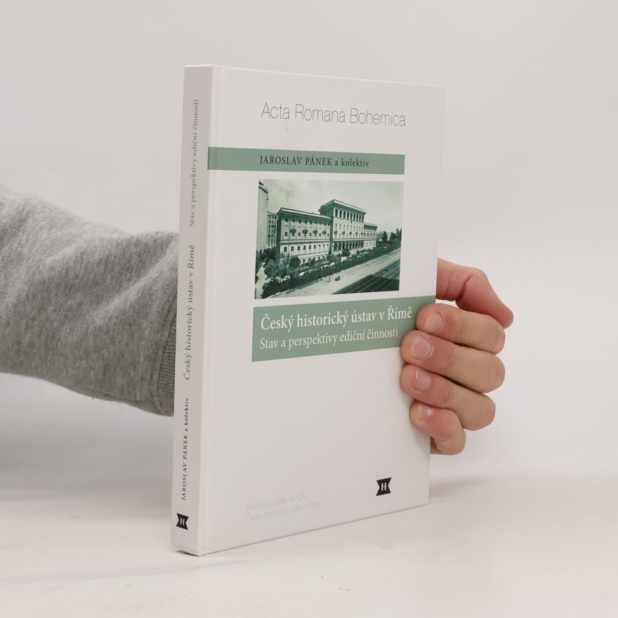 Jaroslav Pánek Český historický ústav v Římě