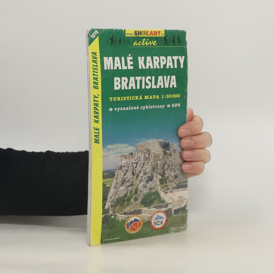Archa Zlín SC 1078 Malé Karpaty, Bratislava 1:50 000