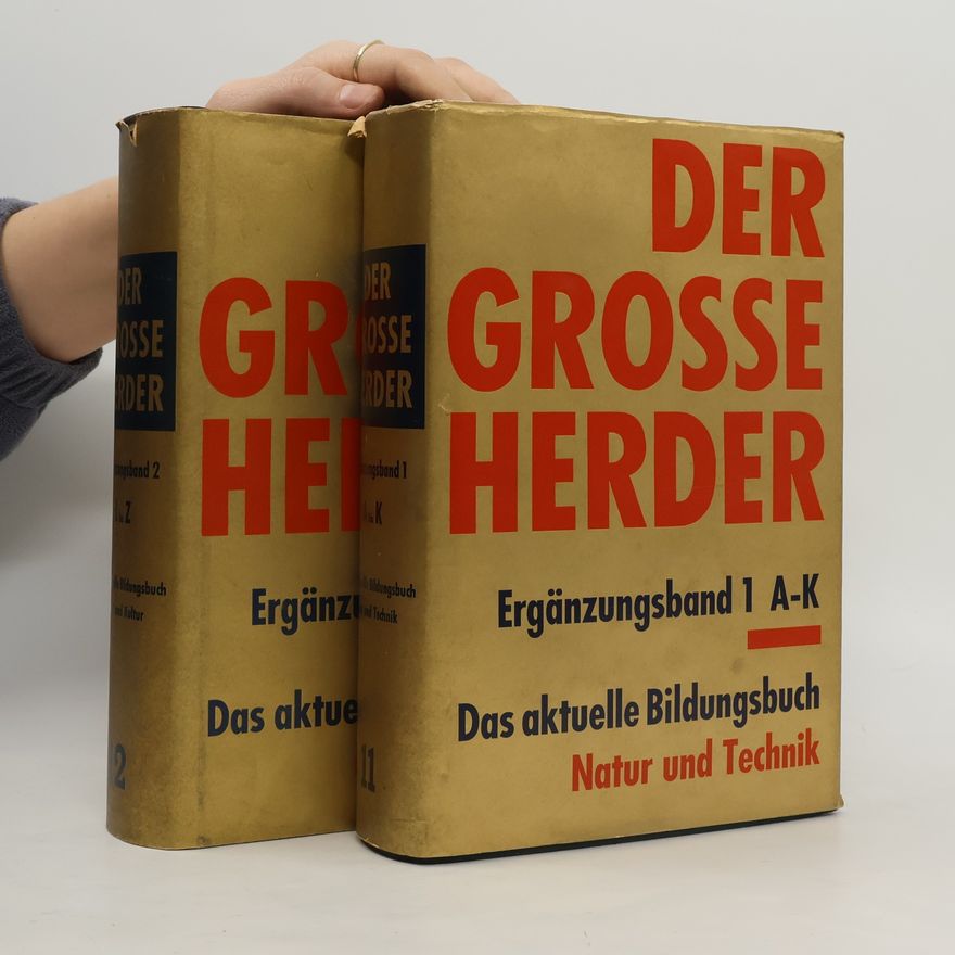 Collectif d'auteurs Der Grosse Herder 11-12. Ergänzungsband 1-2