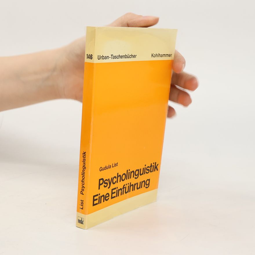 Gudula List Urban-Taschenbücher - 146: Psycholinguistik