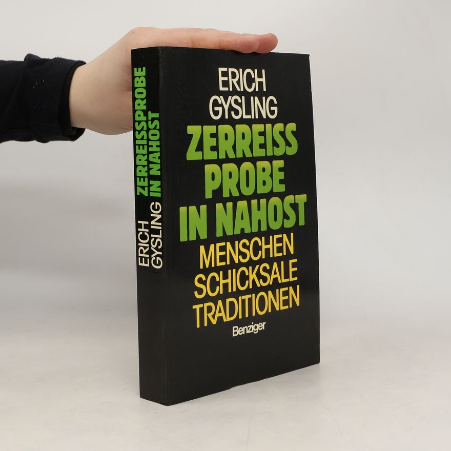Erich Gysling Zerreissprobe in Nahost