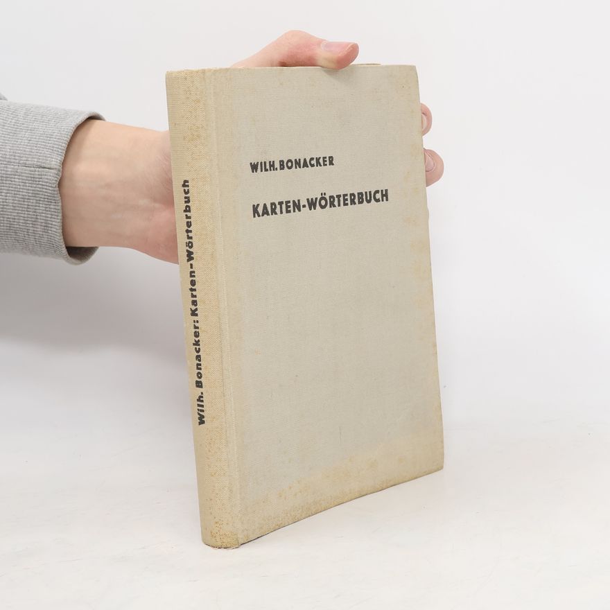 Wilhelm Bonacker Karten-Wörterbuch