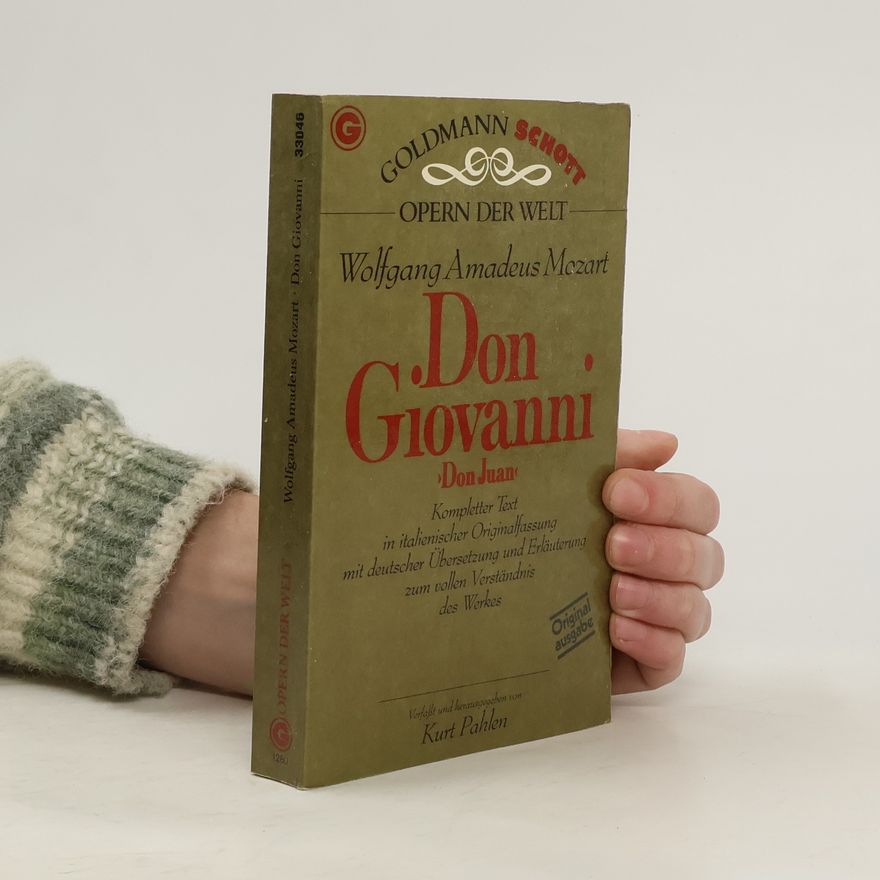 Wolfgang Amadeus Mozart Don Giovanni