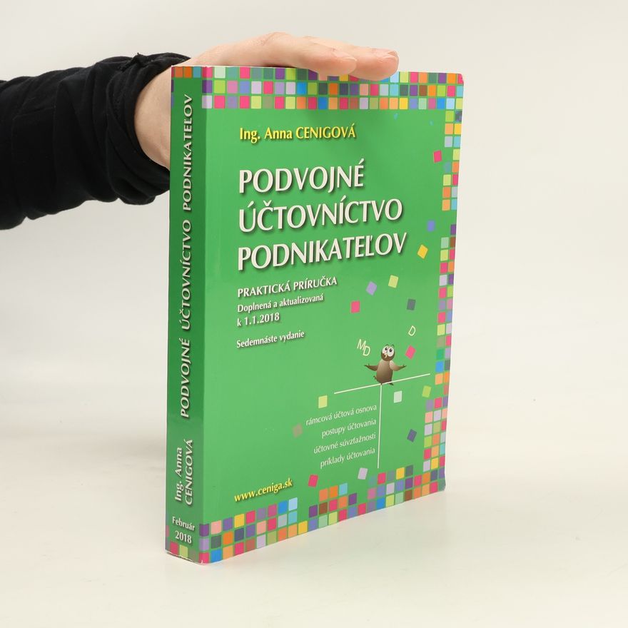 Anna Ing. Cenigová Podvojné účtovníctvo podnikateľov