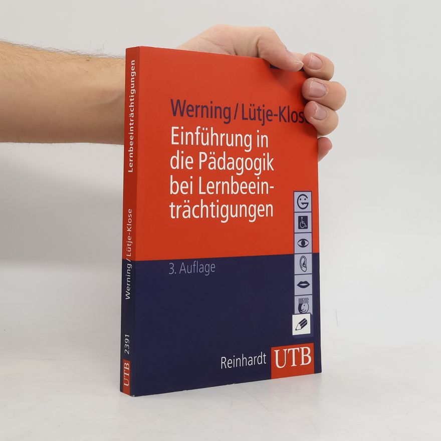 Rolf Werning Einführung in die Pädagogik bei Lernbeeinträchtigungen