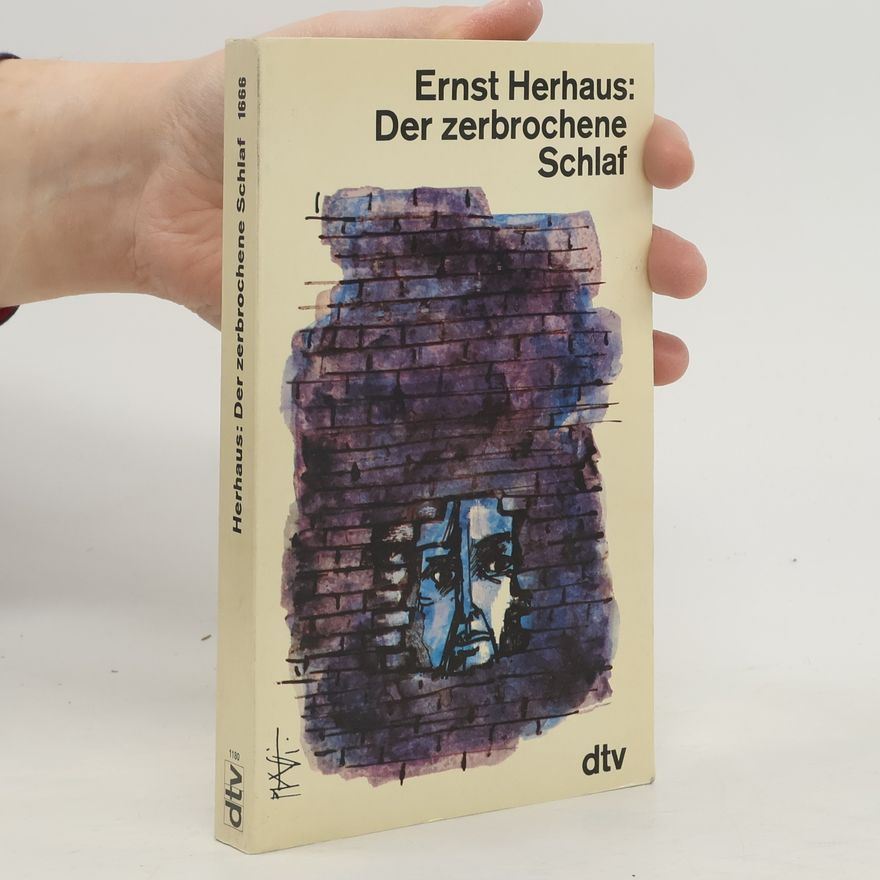 Ernst Herhaus Der zerbrochene Schlaf