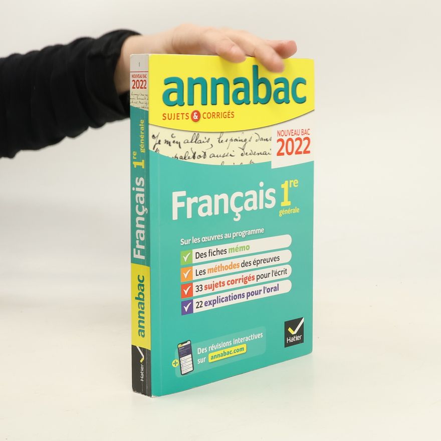 Sophie Saulnier Annabac 2022. Français 1re générale