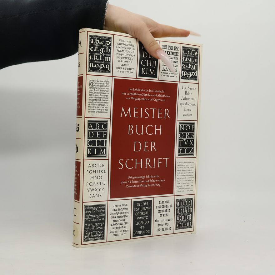 Jan Tschichold Meisterbuch der Schrift