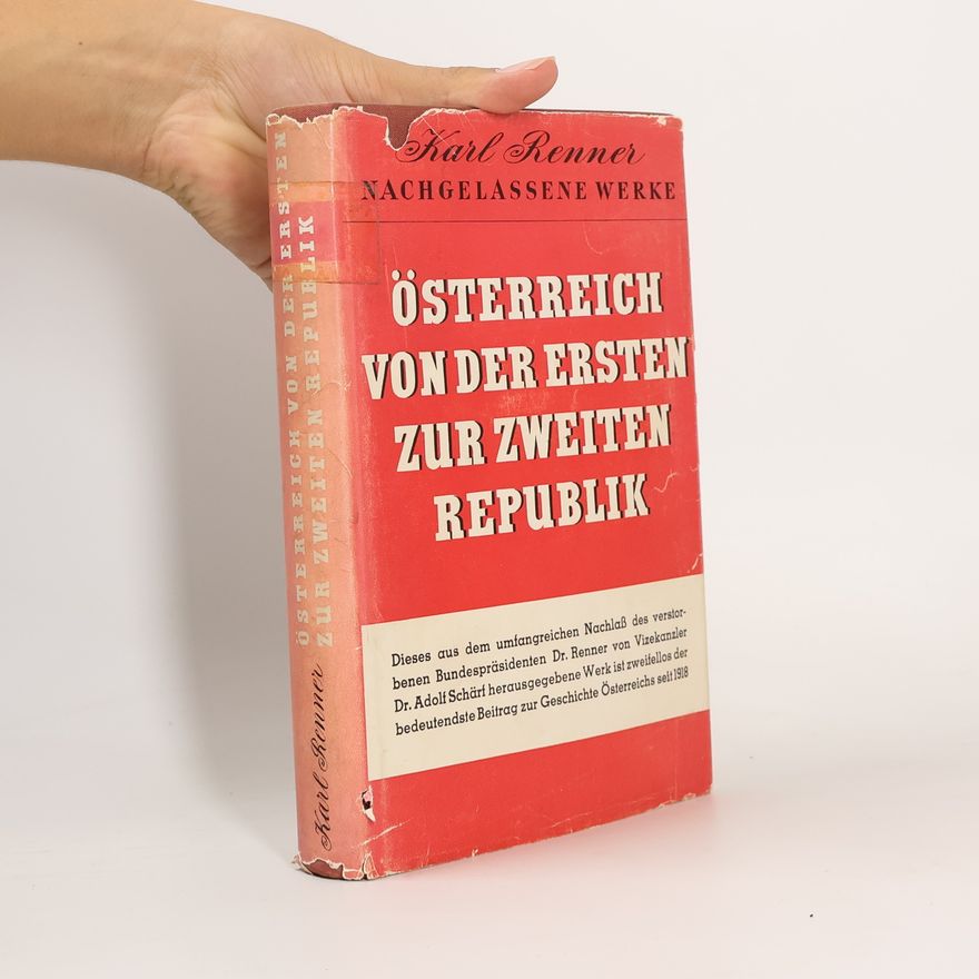 Autorenkollektiv Österreich von der ersten zur zweiten Republik