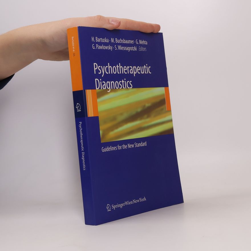 Gerhard Pawlowsky Psychotherapeutic Diagnostics