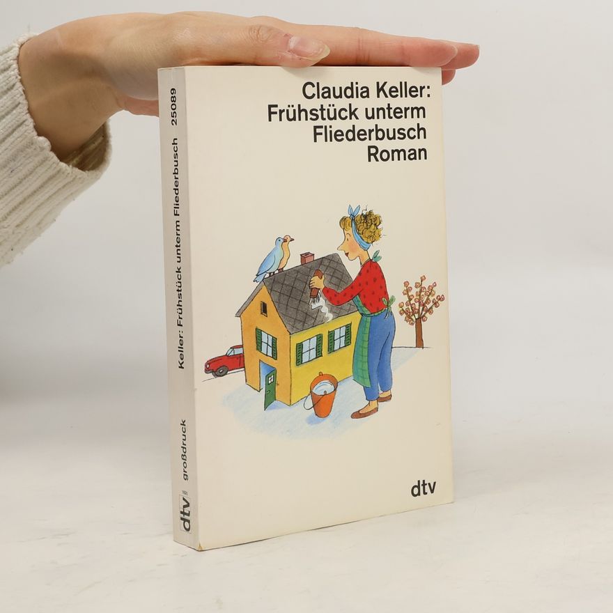 Claudia Keller Großdruck: Frühstück unterm Fliederbusch