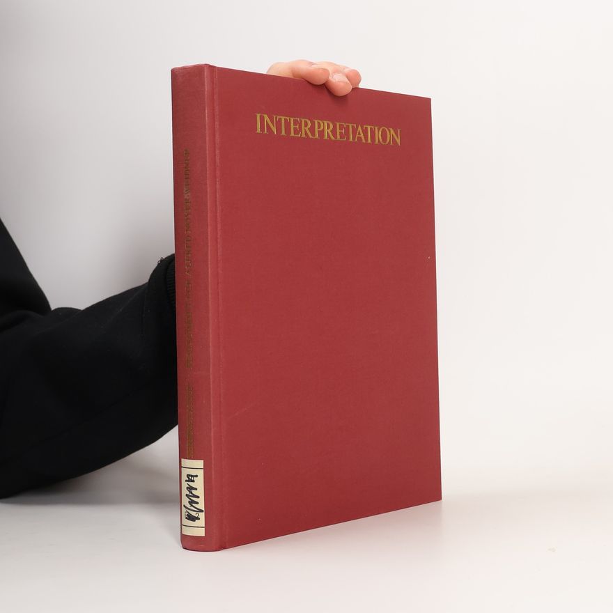 Autorenkollektiv Interpretation. Festschrift für Alfred Noyer-Weidner