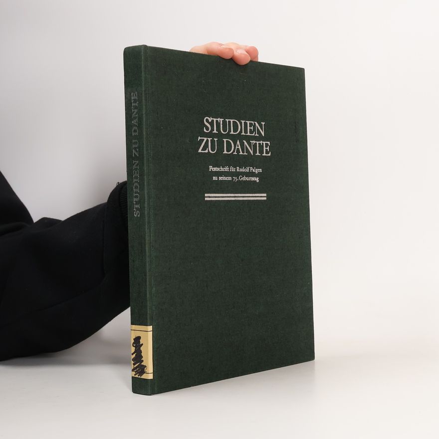 Hans-Joachim Simon Studien zu Dante
