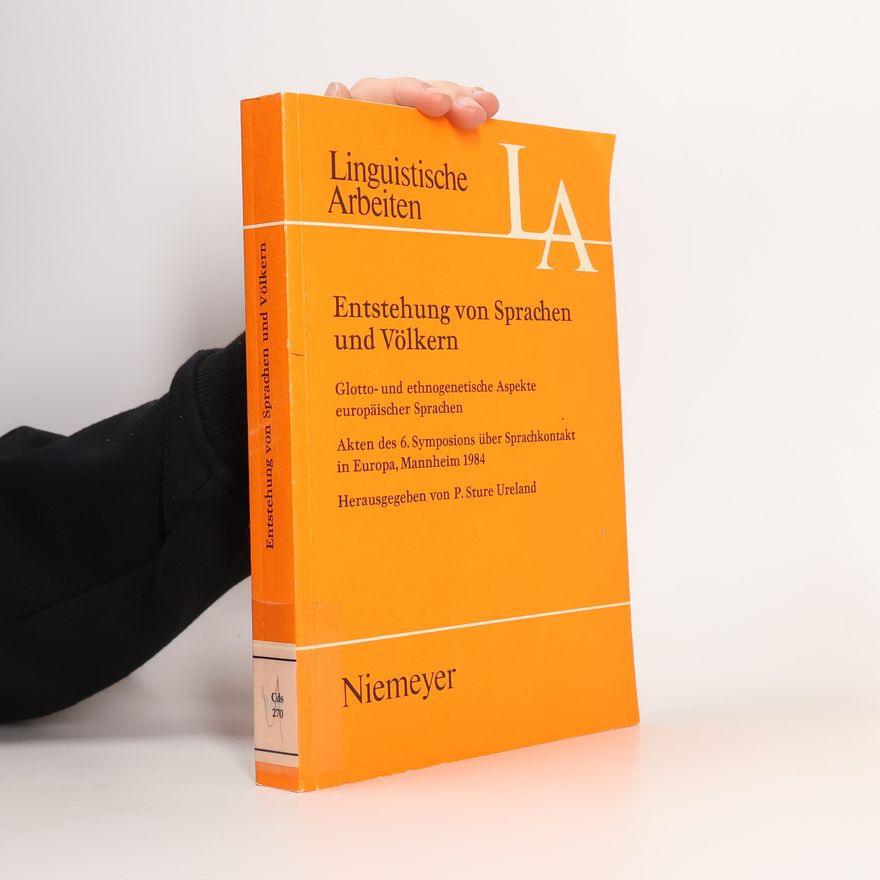 AA.VV. Linguistische Arbeiten. Entstehung von Sprachen und Völkern