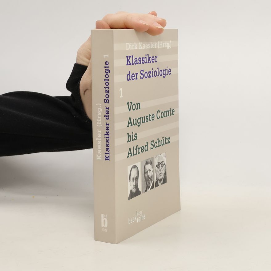 Dirk Kaesler Klassiker der Soziologie